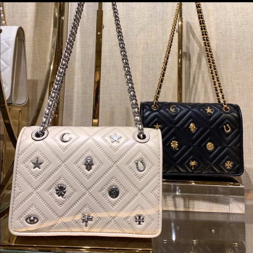 FLEMING CHARM SMALL CONVERTIBLE SHOULDER BAG